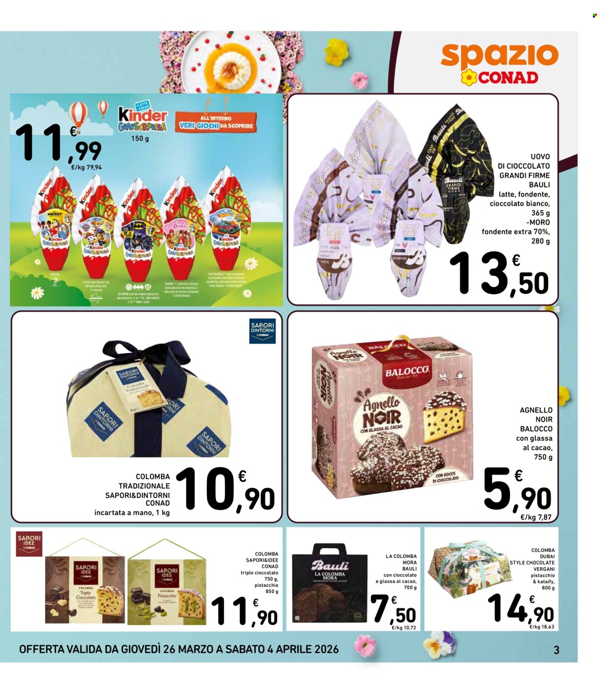 Volantino Spazio Conad - 26/3/2026 - 4/4/2026. Pagina 3