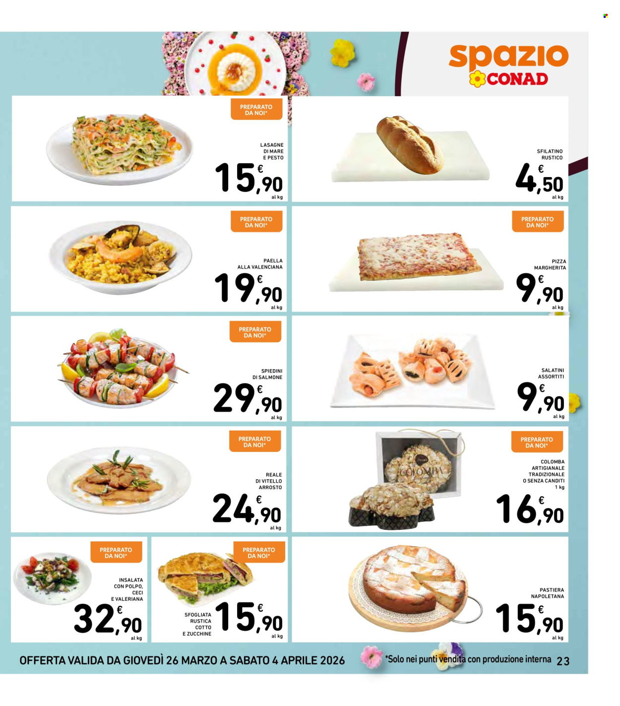 Volantino Spazio Conad - 26/3/2026 - 4/4/2026. Pagina 23