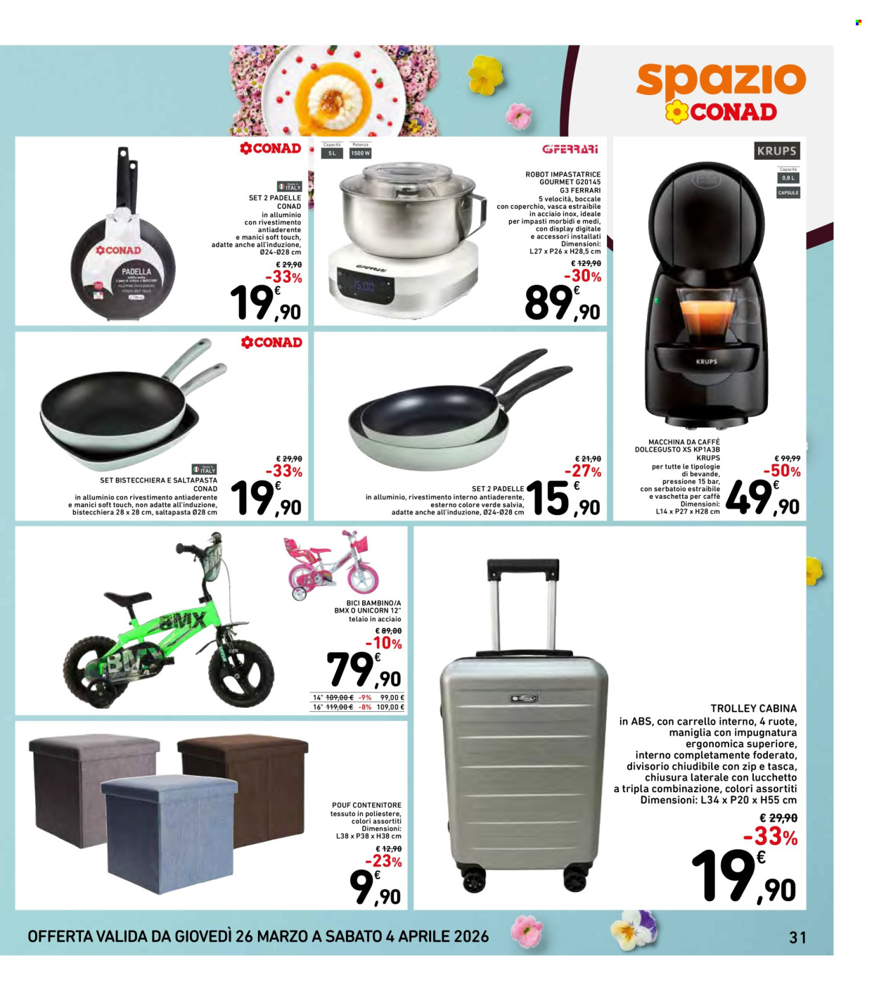 Volantino Spazio Conad - 26/3/2026 - 4/4/2026. Pagina 31