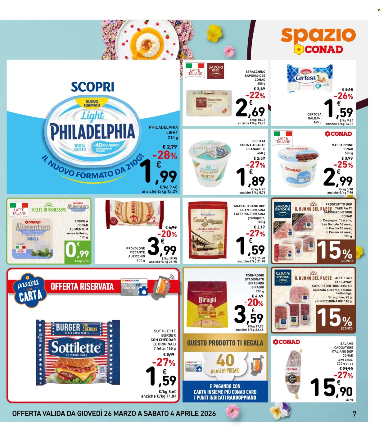 Volantino Spazio Conad - 26/3/2026 - 4/4/2026. Pagina 7