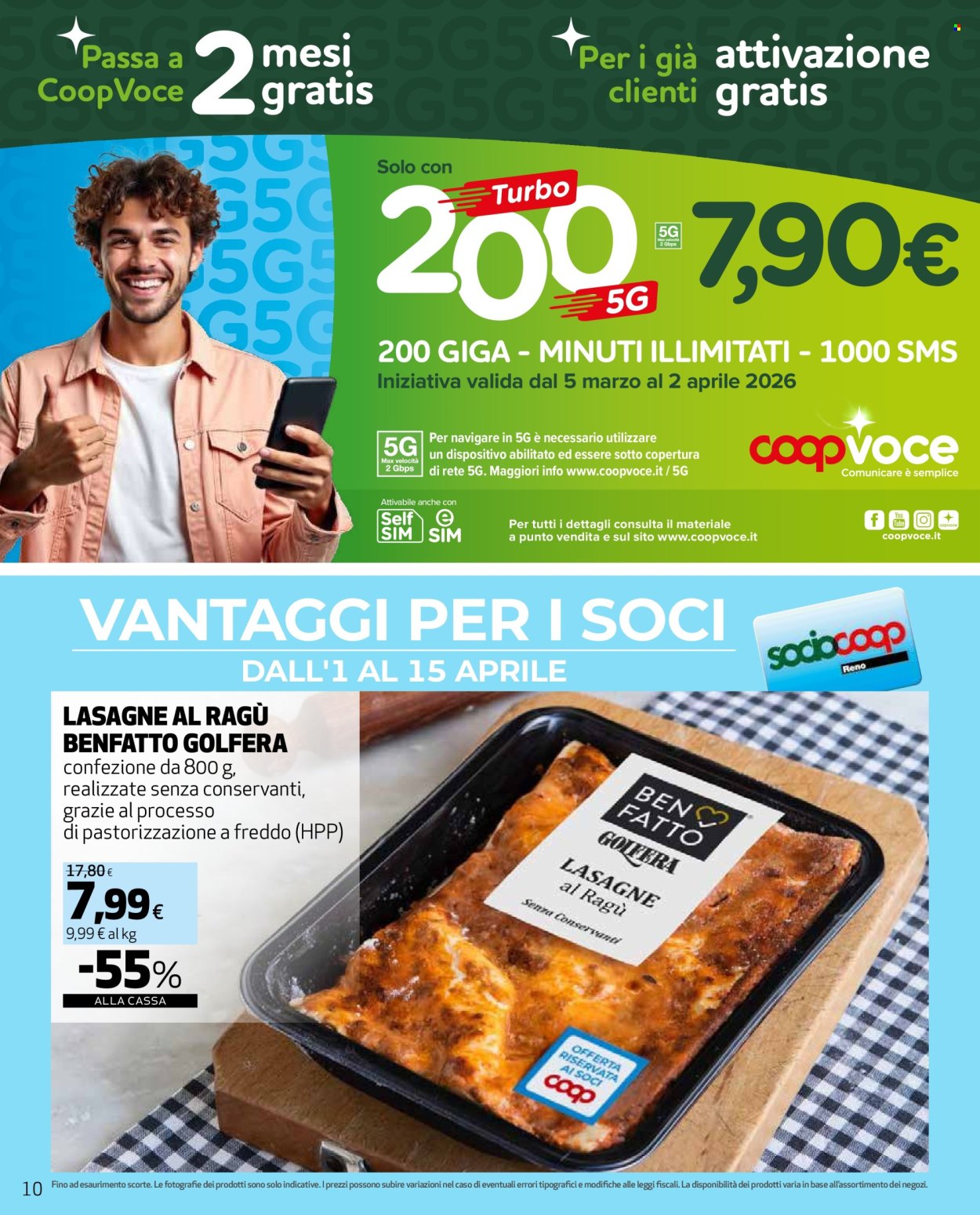 Volantino Coop - 26/3/2026 - 4/4/2026. Pagina 10