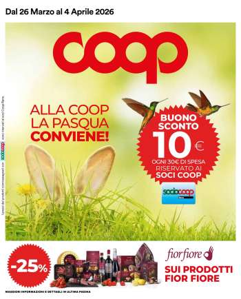 Volantino Coop - 26/3/2026 - 4/4/2026.