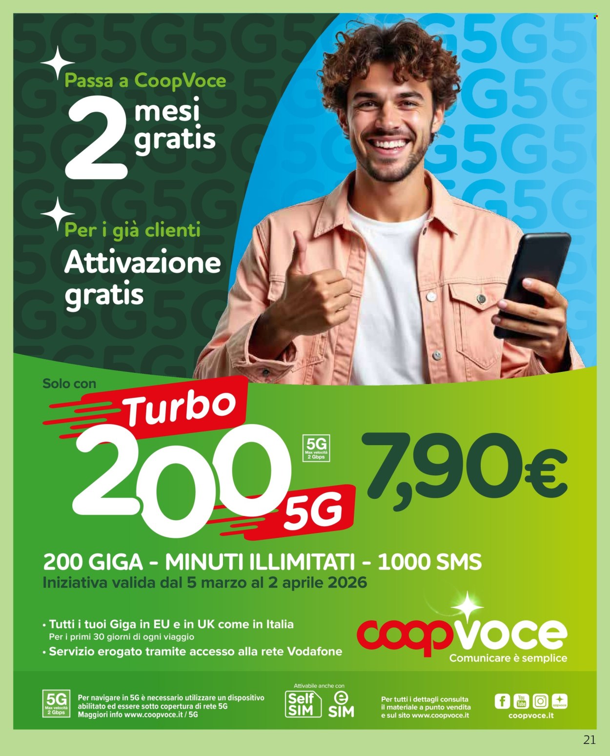 Volantino Coop - 26/3/2026 - 4/4/2026. Pagina 21