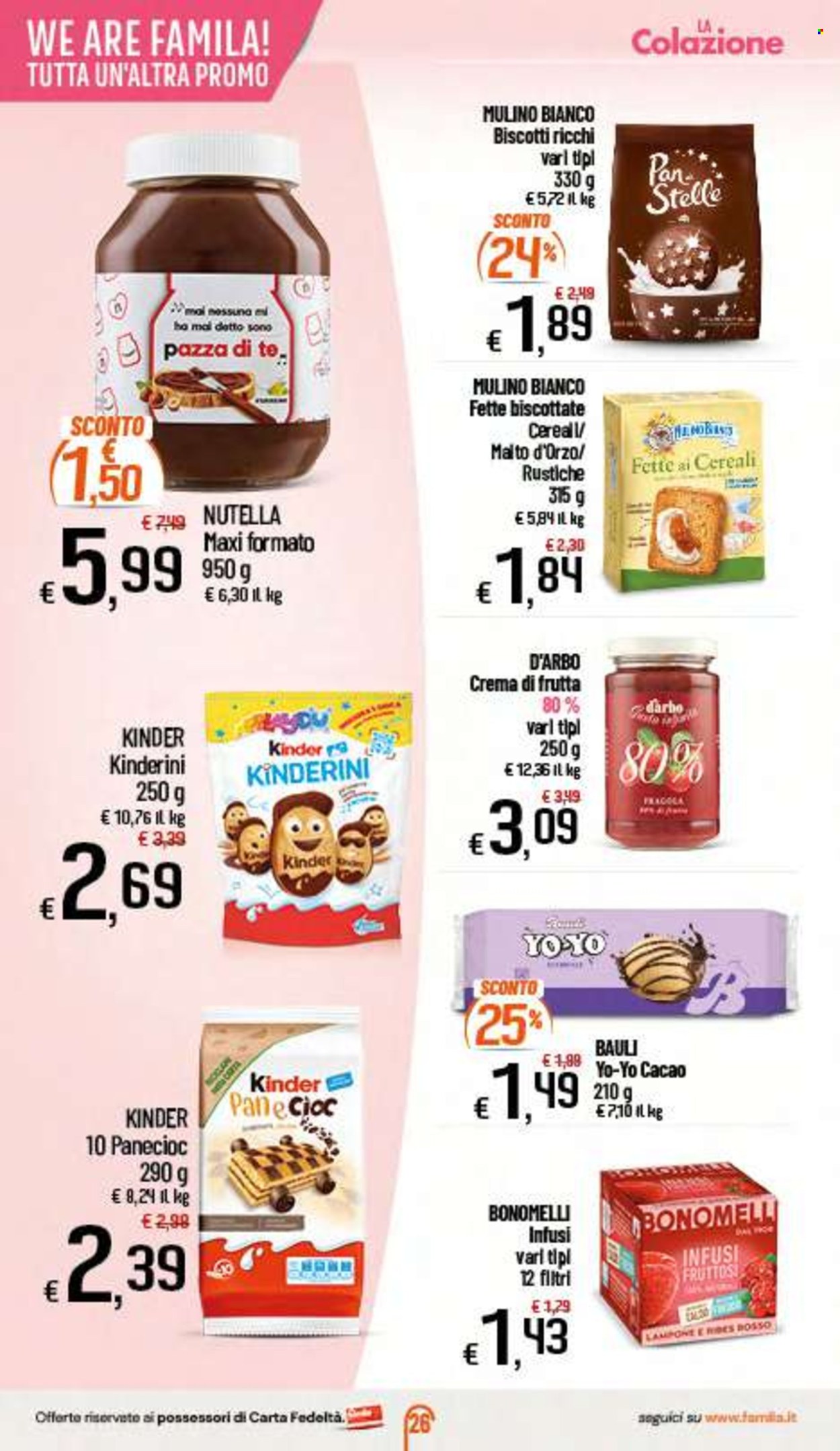 Volantino Famila - 26/3/2026 - 4/4/2026. Pagina 26