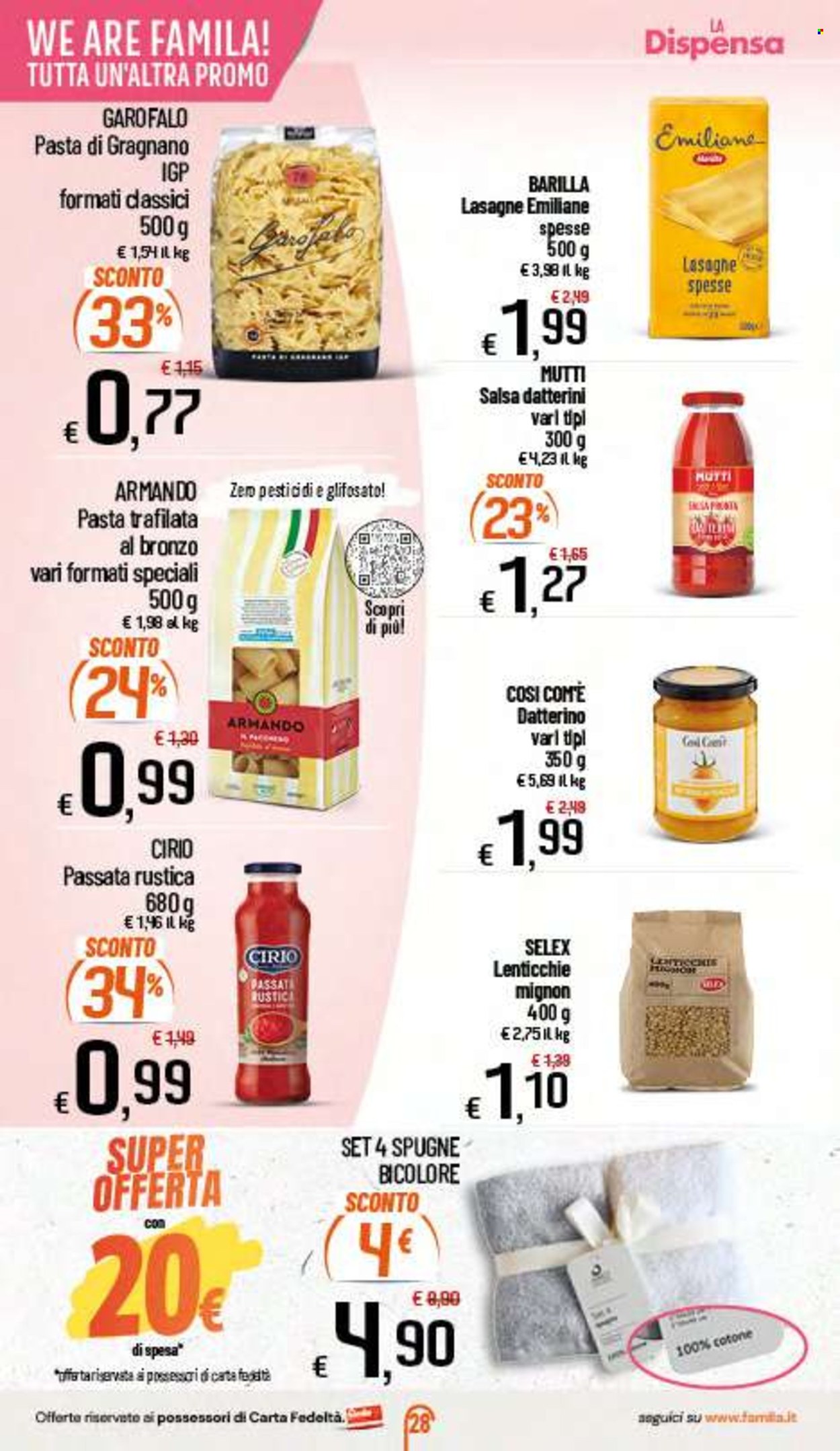 Volantino Famila - 26/3/2026 - 4/4/2026. Pagina 28