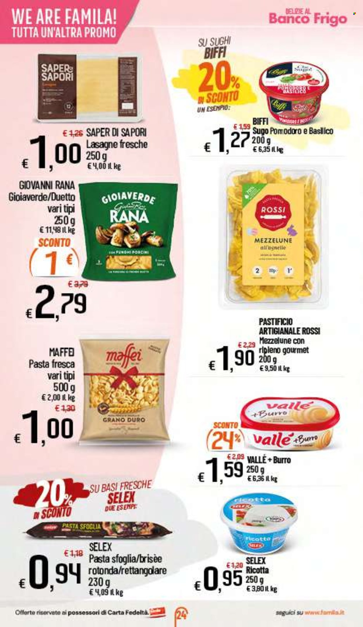 Volantino Famila - 26/3/2026 - 4/4/2026. Pagina 24