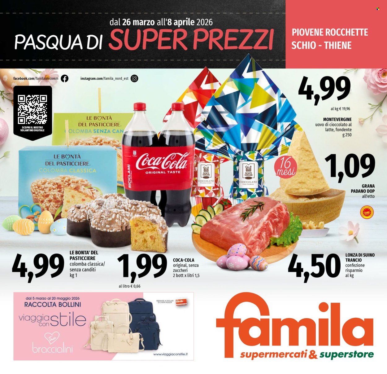Volantino Famila - 26/3/2026 - 8/4/2026. Pagina 1