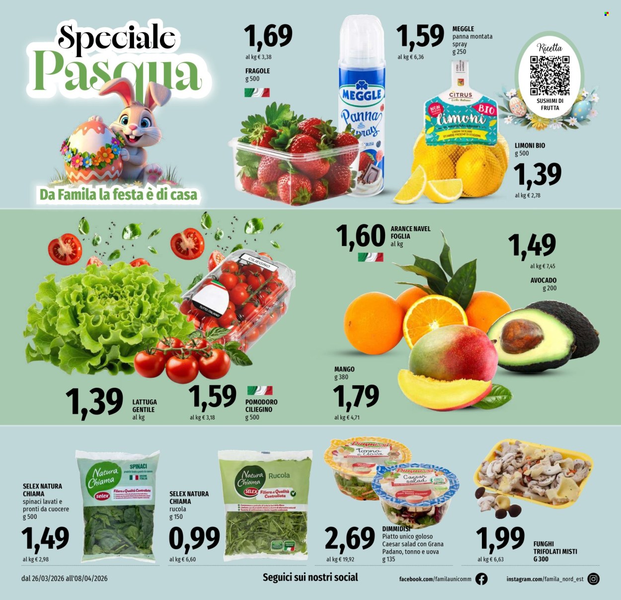Volantino Famila - 26/3/2026 - 8/4/2026. Pagina 4