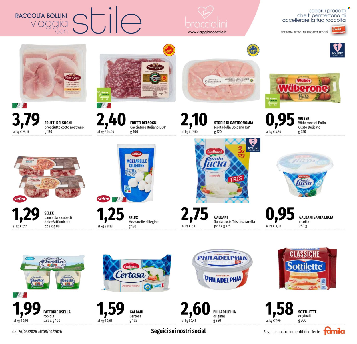 Volantino Famila - 26/3/2026 - 8/4/2026. Pagina 9