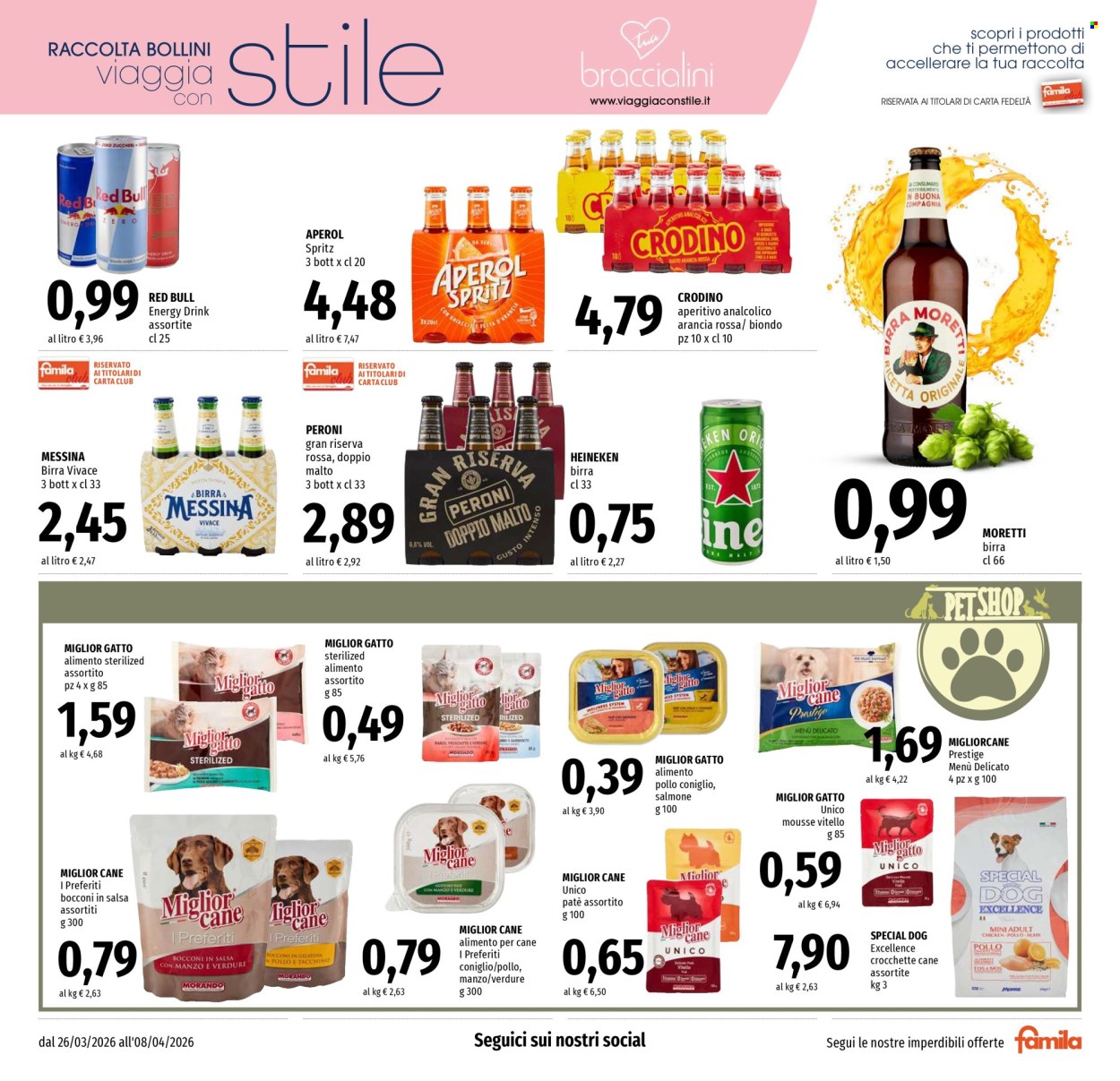 Volantino Famila - 26/3/2026 - 8/4/2026. Pagina 21