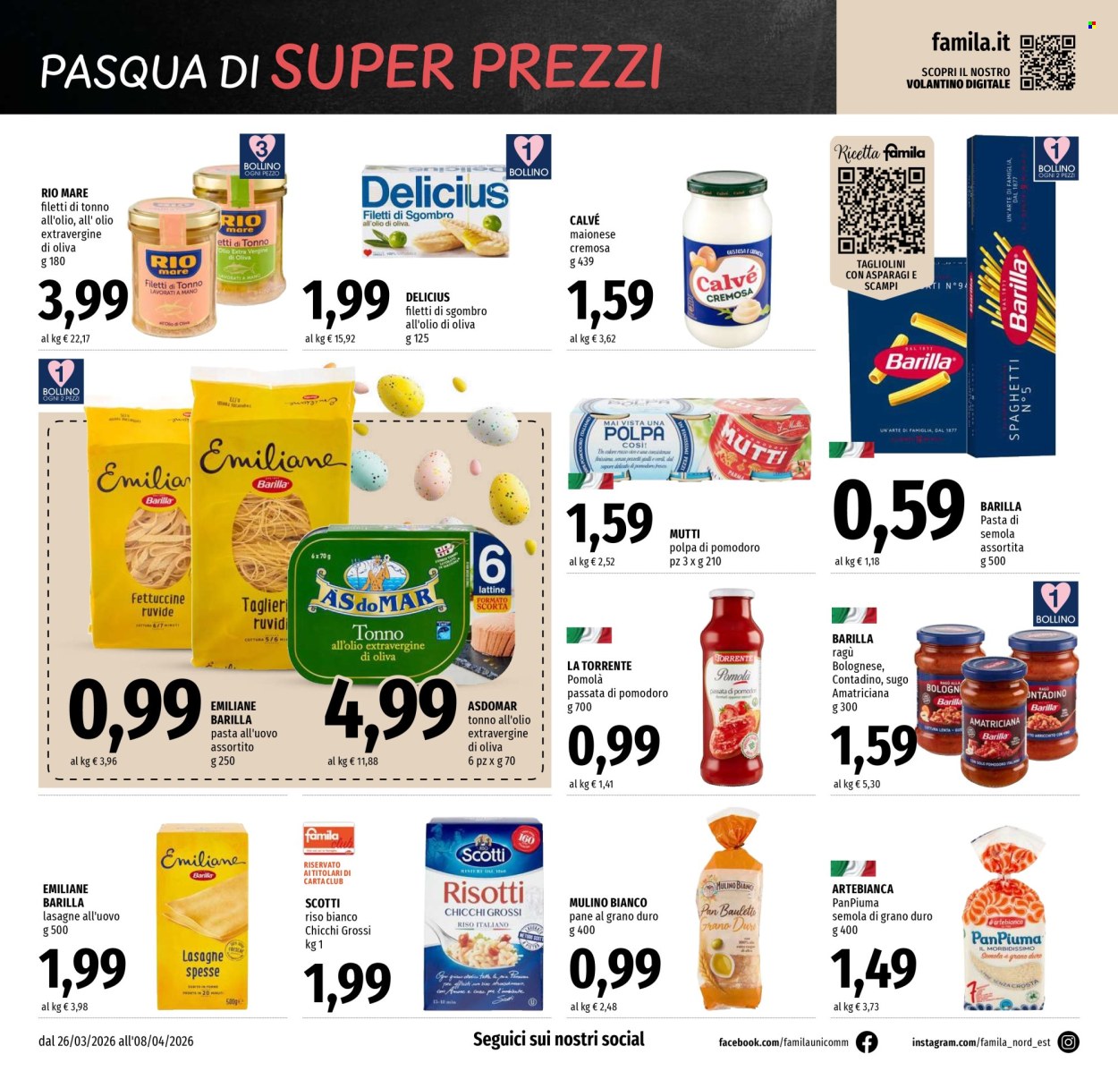 Volantino Famila - 26/3/2026 - 8/4/2026. Pagina 14