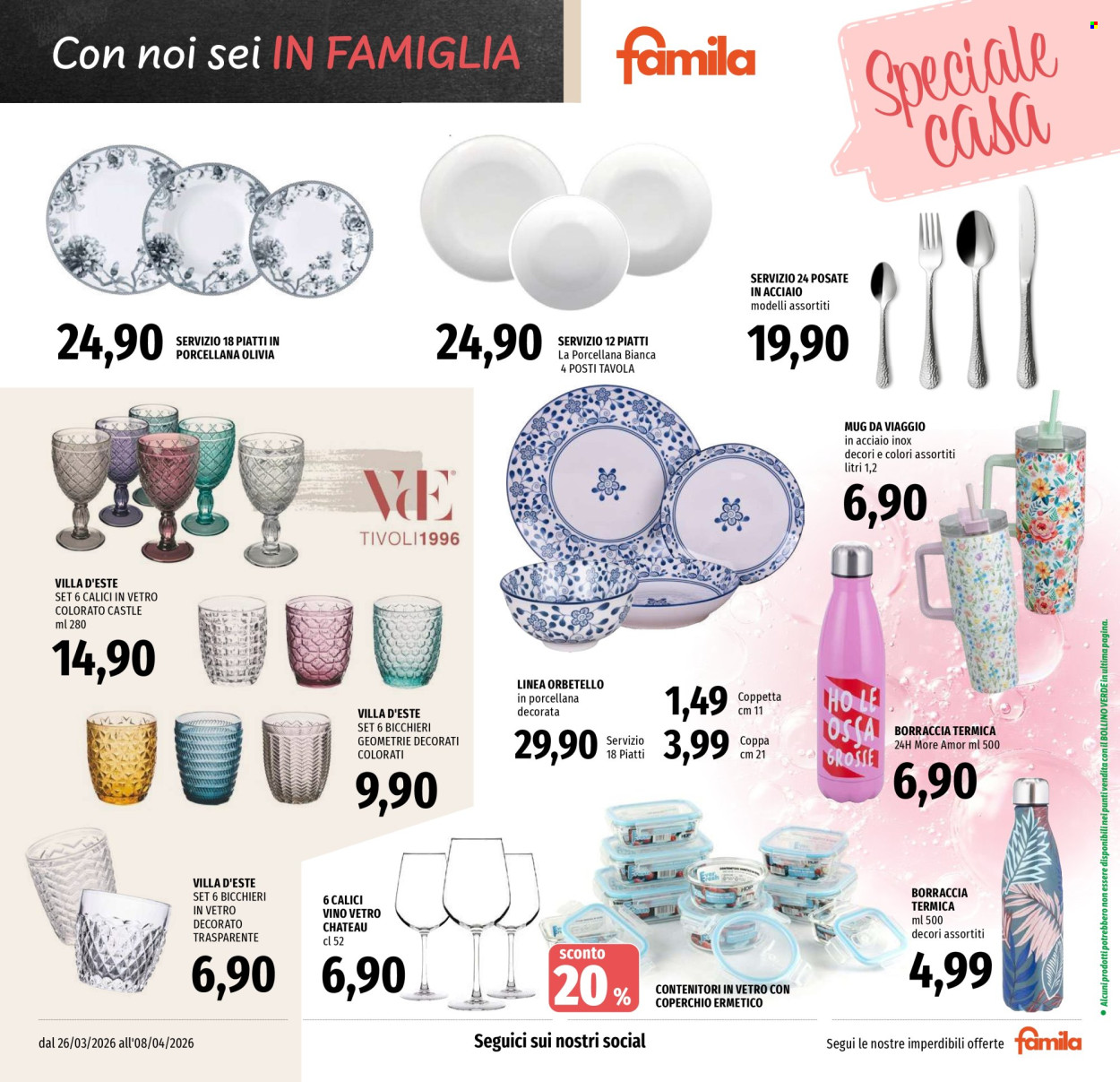 Volantino Famila - 26/3/2026 - 8/4/2026. Pagina 29