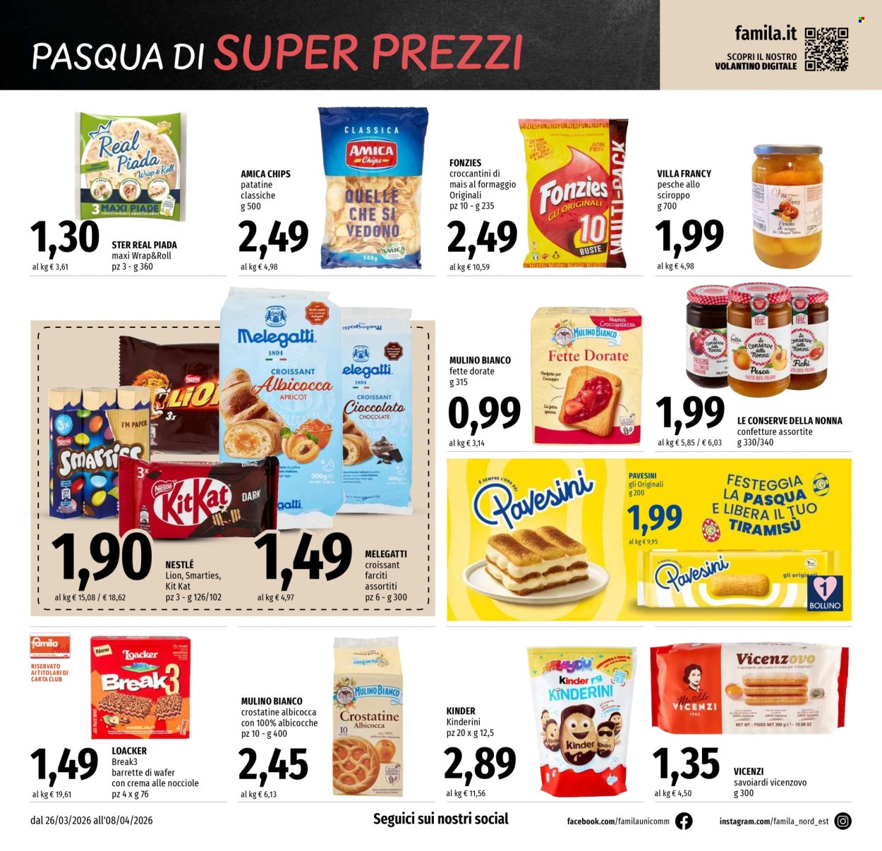 Volantino Famila - 26/3/2026 - 8/4/2026. Pagina 18