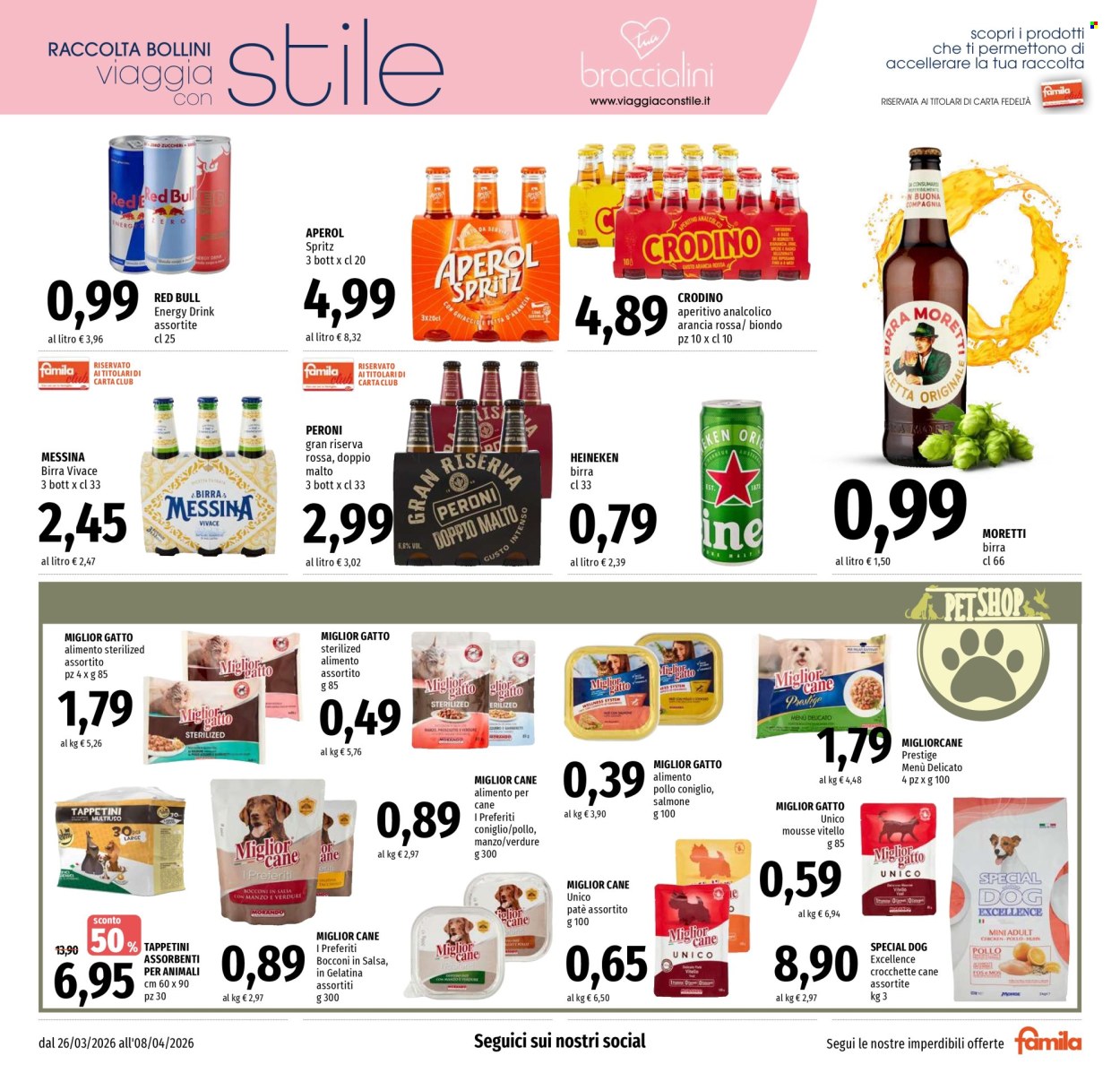 Volantino Famila - 26/3/2026 - 8/4/2026. Pagina 21