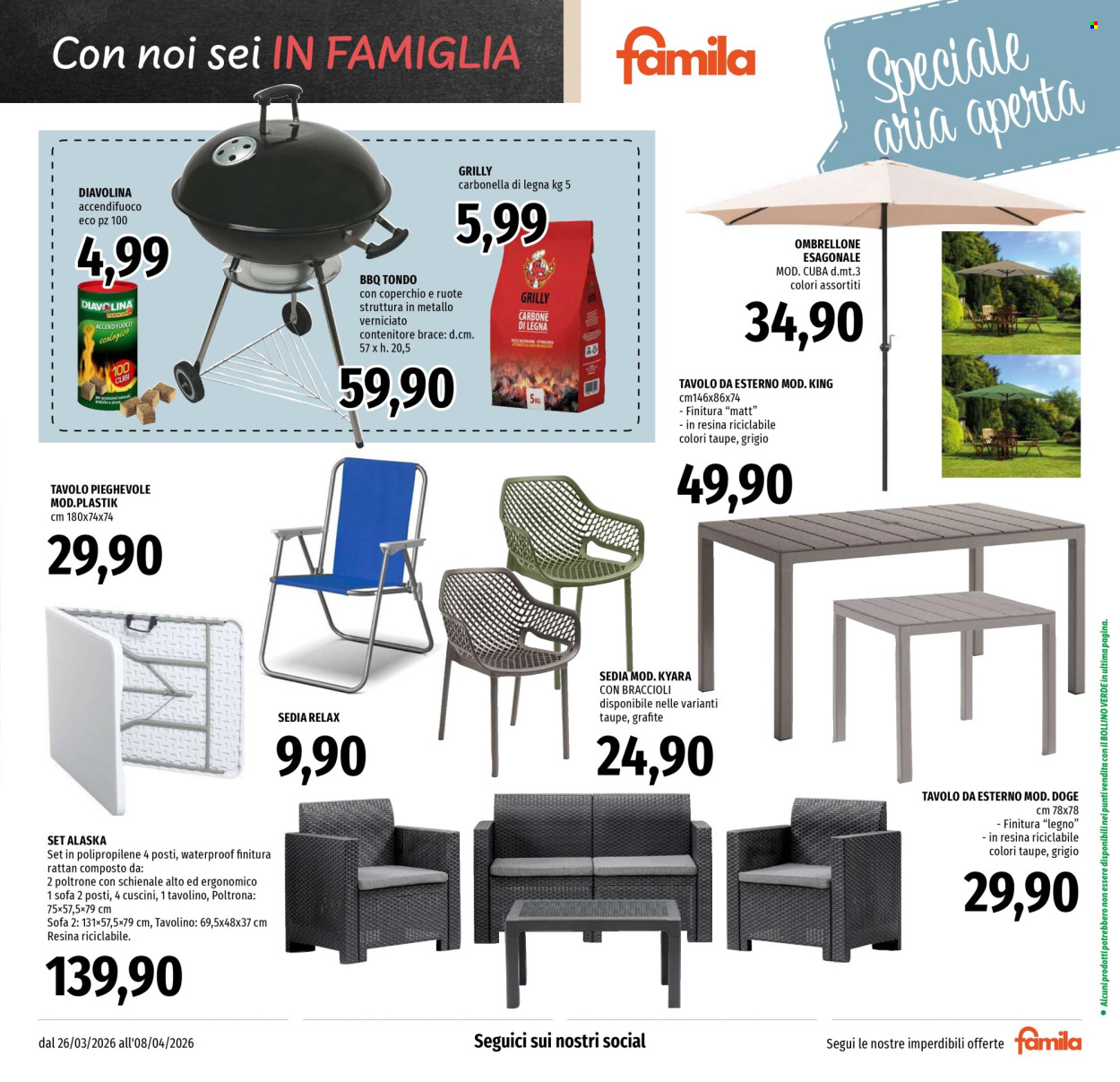 Volantino Famila - 26/3/2026 - 8/4/2026. Pagina 31