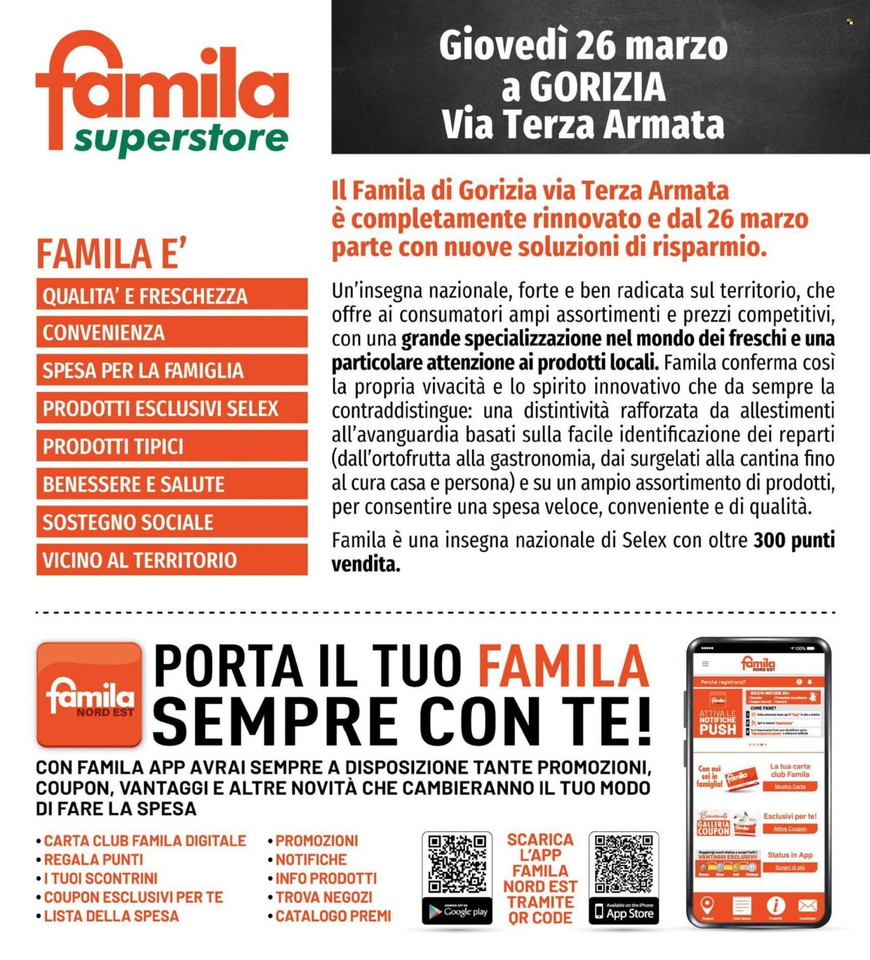 Volantino Famila - 26/3/2026 - 8/4/2026. Pagina 2