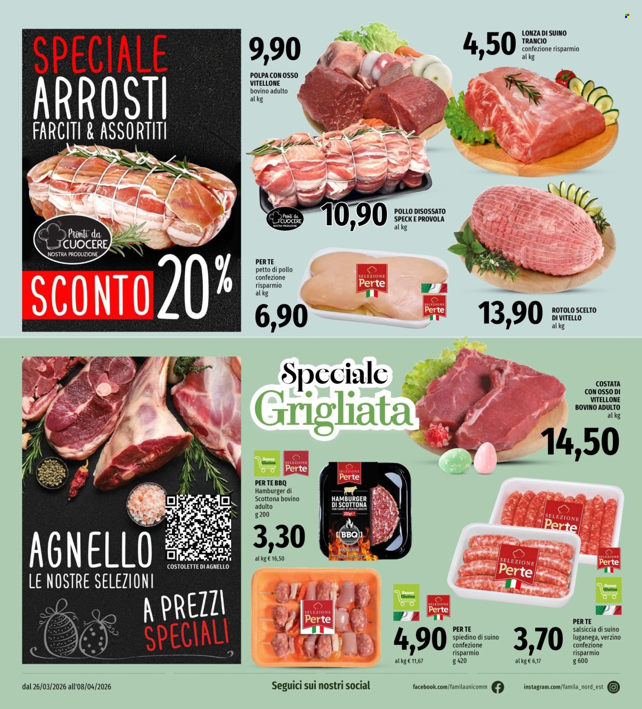 Volantino Famila - 26/3/2026 - 8/4/2026. Pagina 8