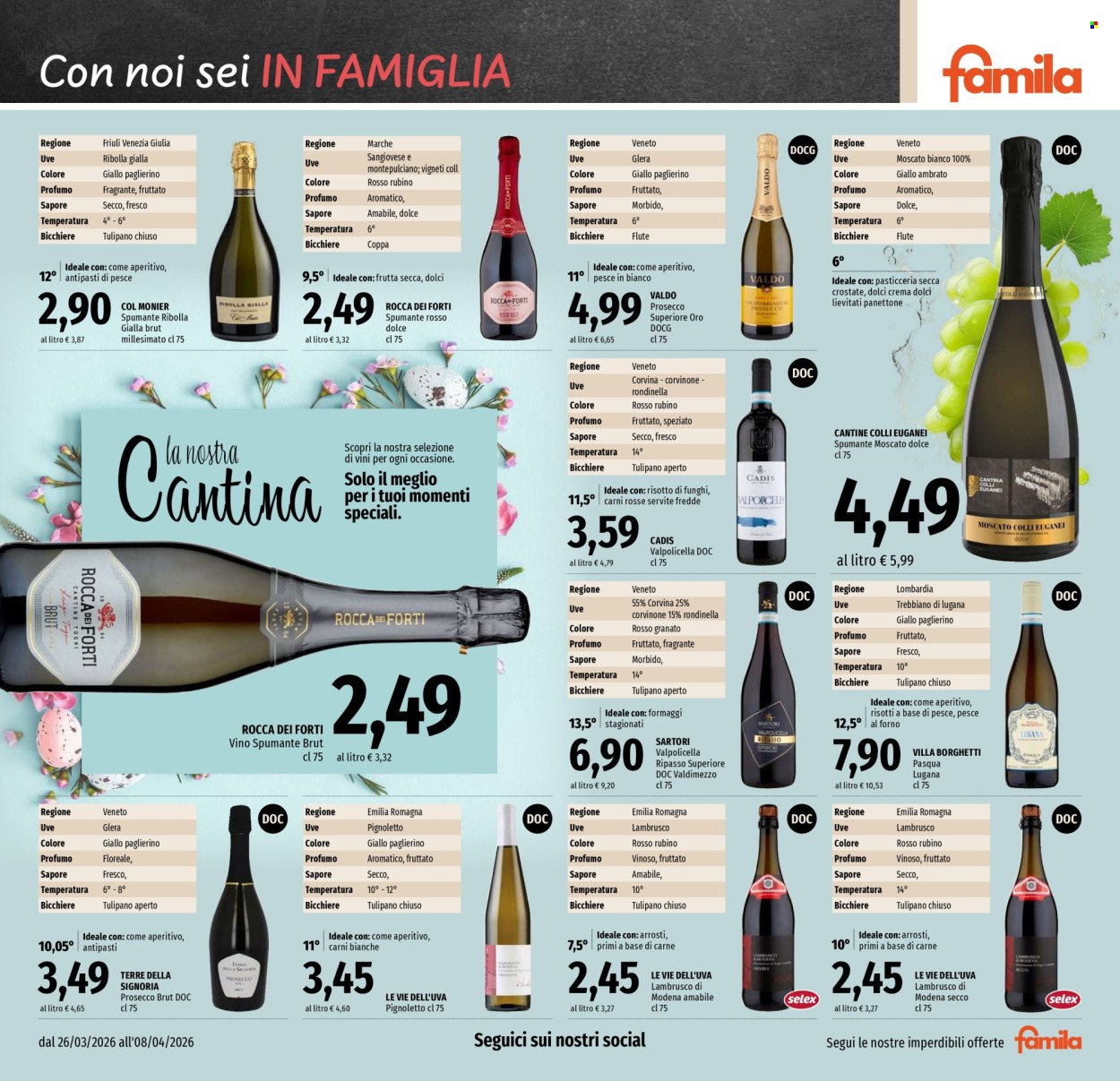 Volantino Famila - 26/3/2026 - 8/4/2026. Pagina 7