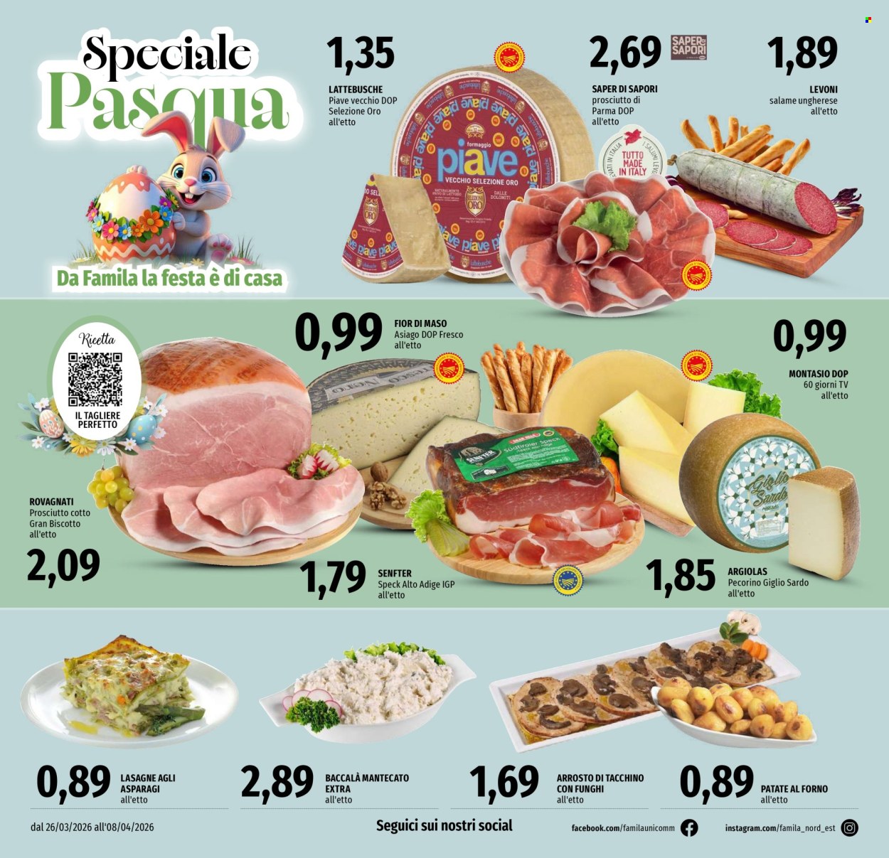 Volantino Famila - 26/3/2026 - 8/4/2026. Pagina 8