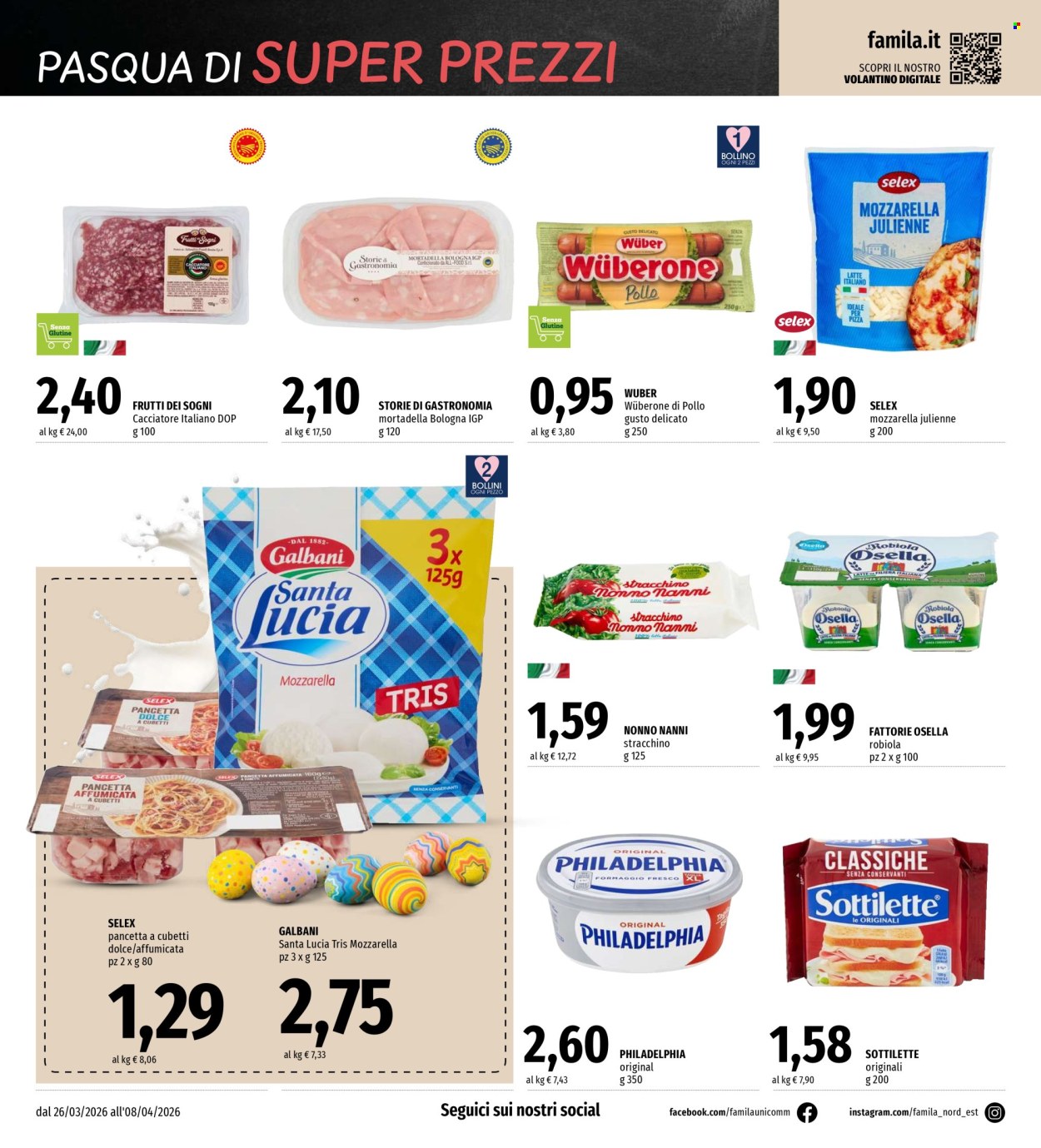 Volantino Famila - 26/3/2026 - 8/4/2026. Pagina 14