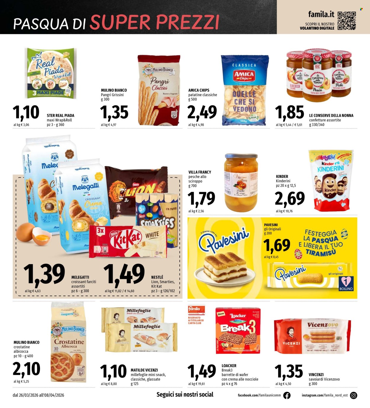 Volantino Famila - 26/3/2026 - 8/4/2026. Pagina 22