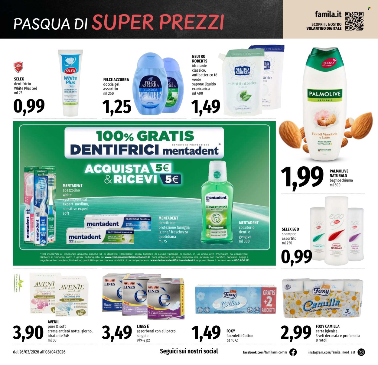 Volantino Famila - 26/3/2026 - 8/4/2026. Pagina 22