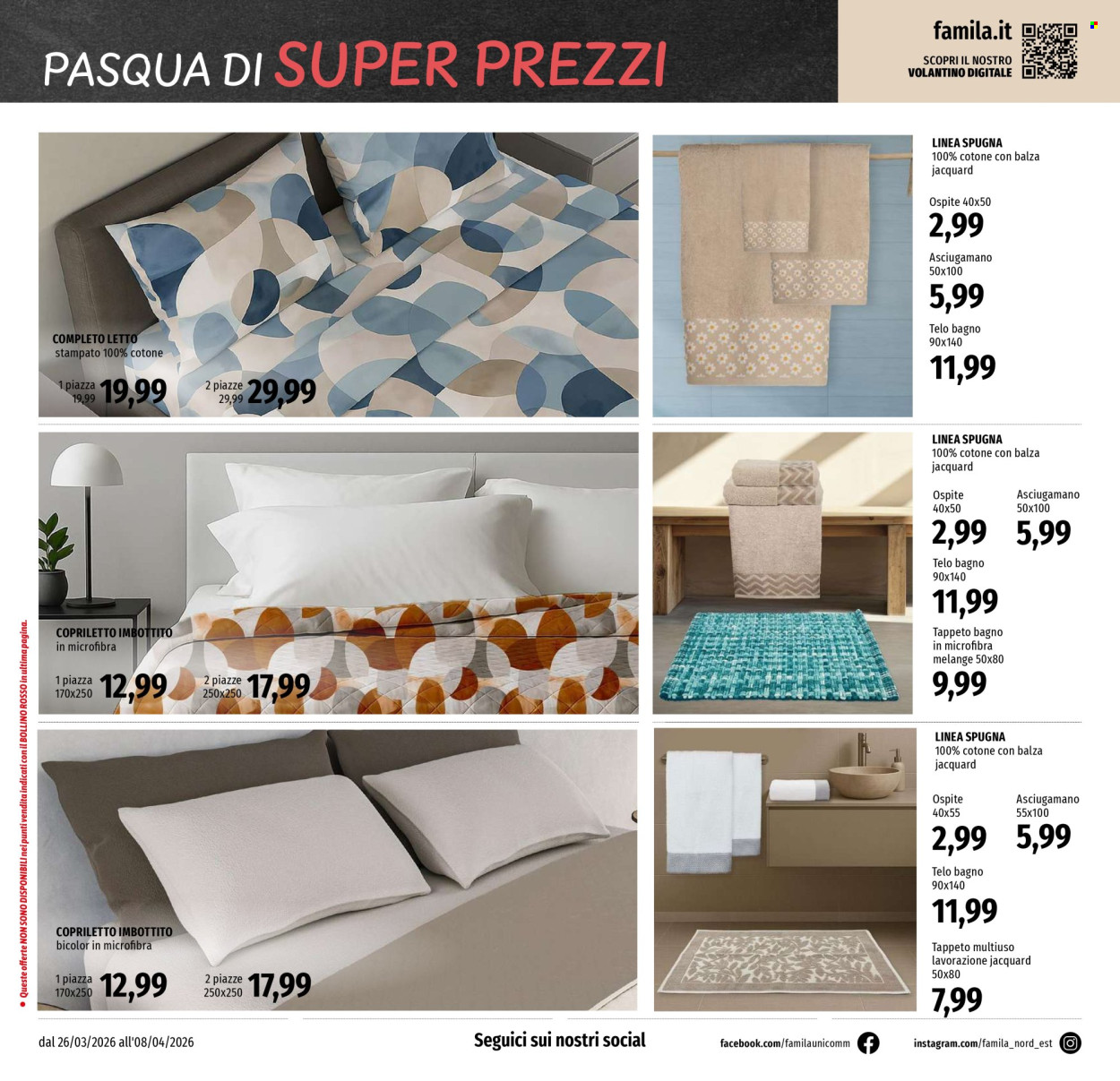 Volantino Famila - 26/3/2026 - 8/4/2026. Pagina 26