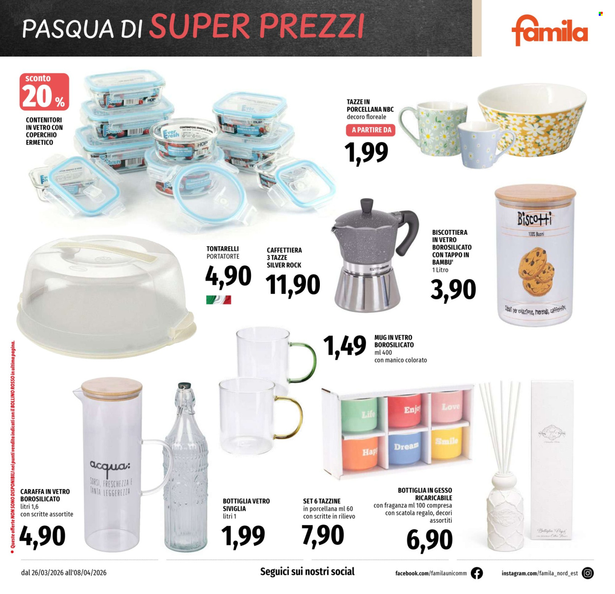 Volantino Famila - 26/3/2026 - 8/4/2026. Pagina 30