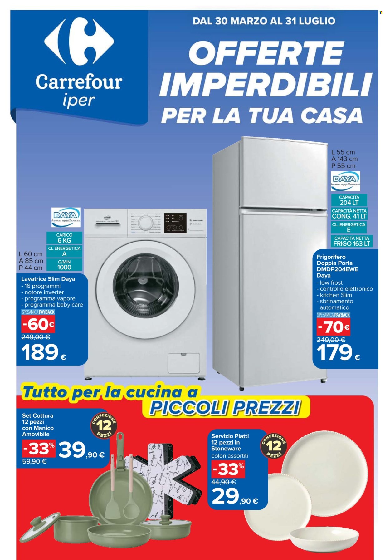 Volantino Carrefour - 30/3/2026 - 31/7/2026. Pagina 1