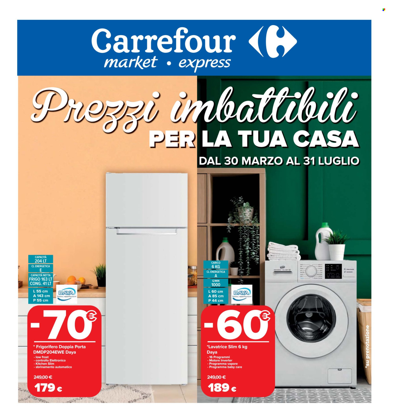 Leták Carrefour - 30.3.2026 - 31.7.2026. Strana 1