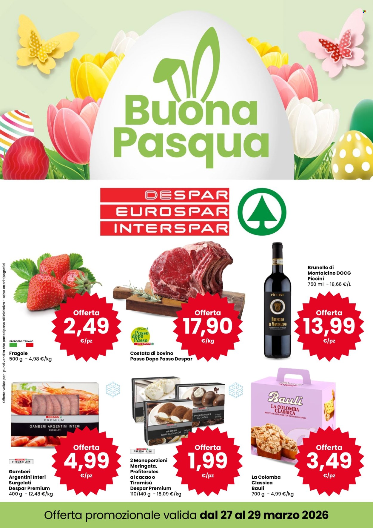 Volantino Despar - 27/3/2026 - 29/3/2026. Pagina 1
