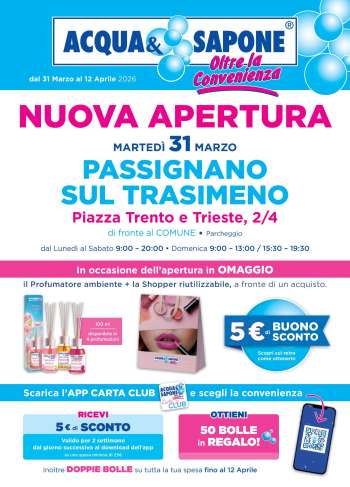 Volantino Acqua & Sapone - 31/3/2026 - 12/4/2026.