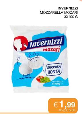 INVERNIZZI MOZZARELLA MOZARÌ