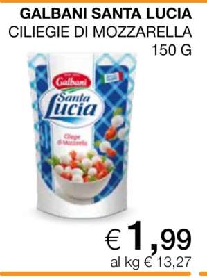GALBANI SANTA LUCIA CILIEGIE DI MOZZARELLA