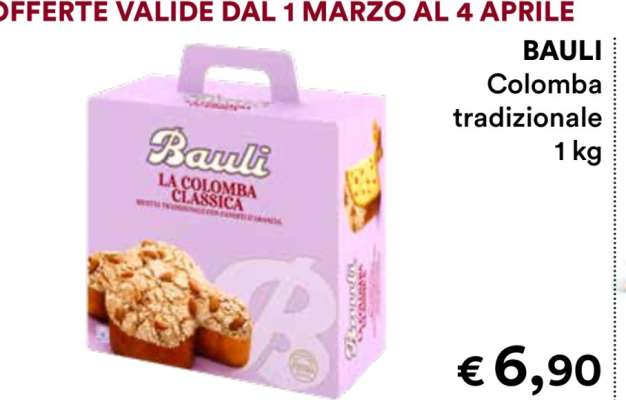 BAULI Colomba tradizionale 1 kg