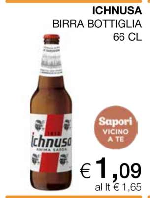 ICHNUSA BIRRA BOTTIGLIA
