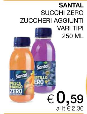 Santal Succhi Zero