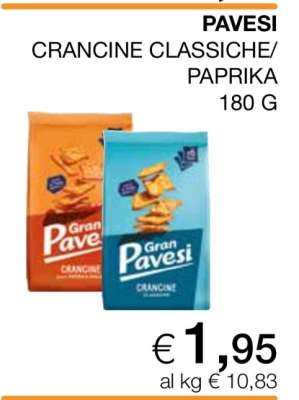 Pavesi Crancine Classiche/Paprika