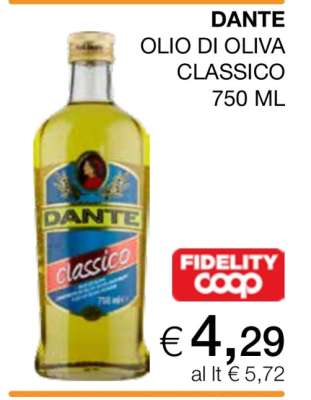 DANTE OLIO DI OLIVA CLASSICO