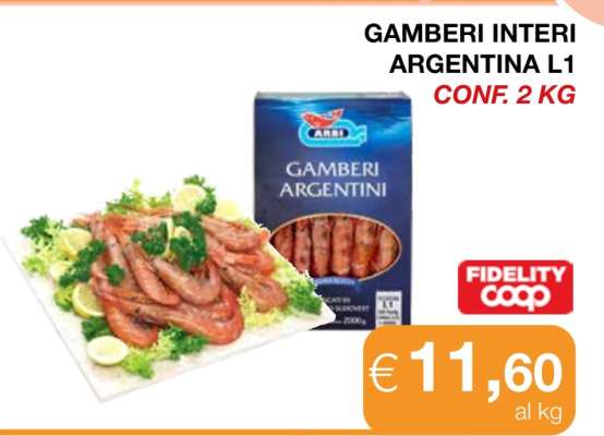 GAMBERI INTERI ARGENTINA L1