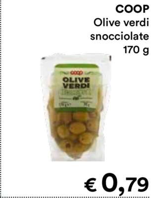 COOP Olive Verdi Snocciolate