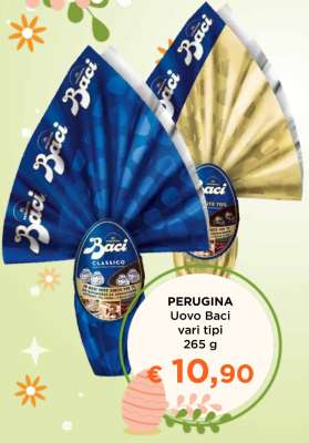 PERUGINA Uovo Baci vari tipi