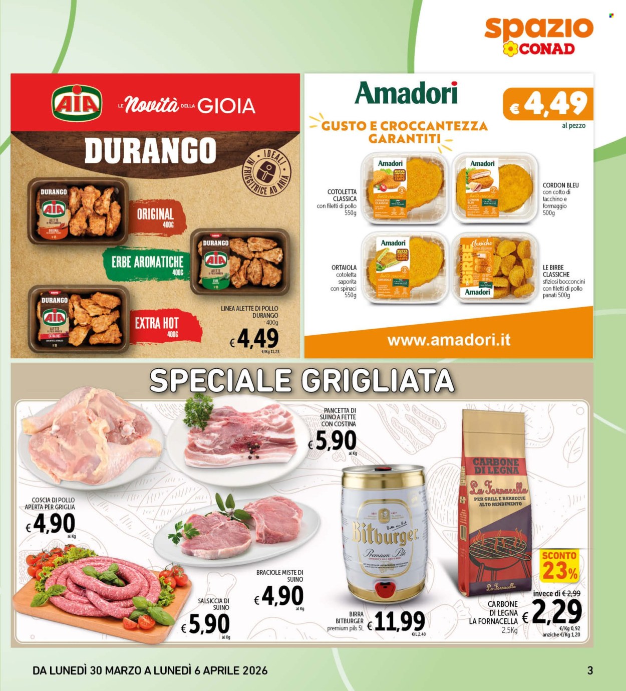 Volantino Spazio Conad - 30/3/2026 - 6/4/2026. Pagina 3