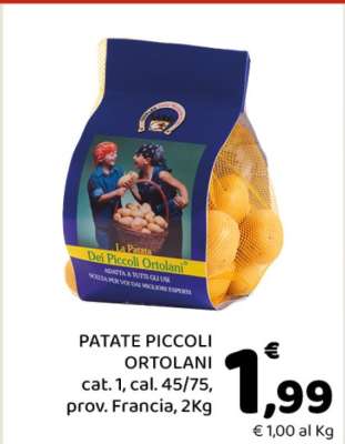 PATATE PICCOLI ORTOLANI