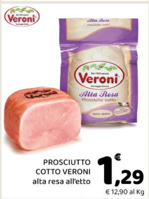 PROSCIUTTO COTTO VERONI