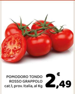POMODORO TONDO ROSSO GRAPPOLO