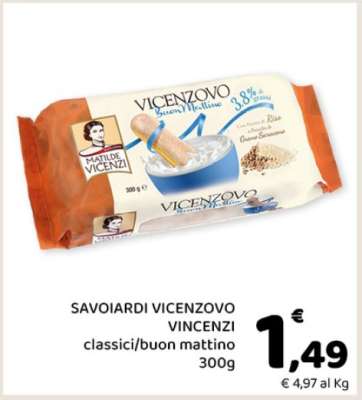 SAVOIARDI VICENZOVO VINCENZI