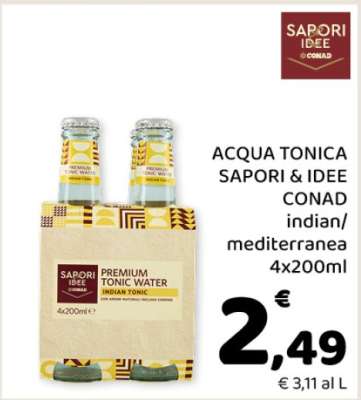 ACQUA TONICA SAPORI&IDEE CONAD