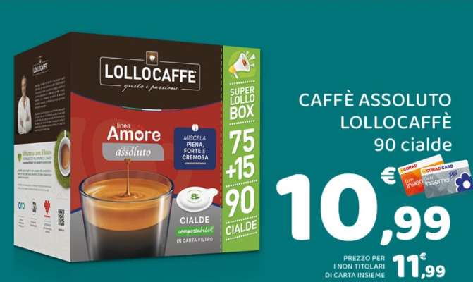 CAFFÈ ASSOLUTO LOLLOCAFFÈ 90 cialde