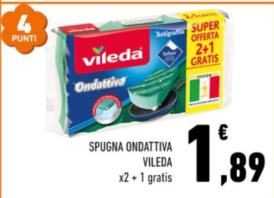 SPUGNA ONDATTIVA VILEDA
